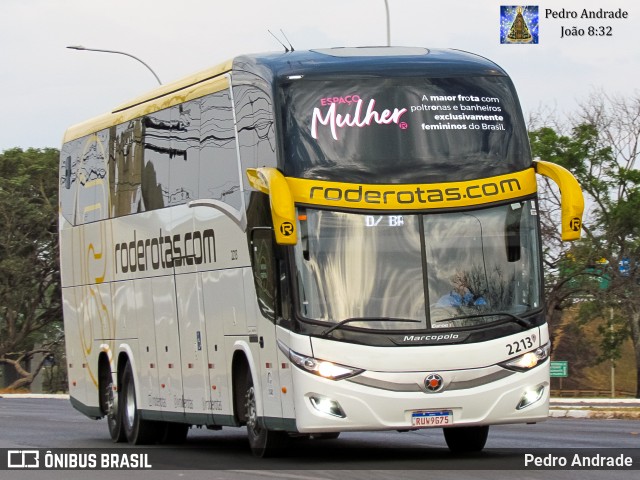 RodeRotas - Rotas de Viação do Triângulo 2213 na cidade de Taguatinga, Distrito Federal, Brasil, por Pedro Andrade. Número da foto: #11864183.