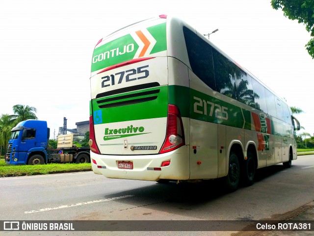 Empresa Gontijo de Transportes 21725 na cidade de Ipatinga, Minas Gerais, Brasil, por Celso ROTA381. ID da foto: 11863991.