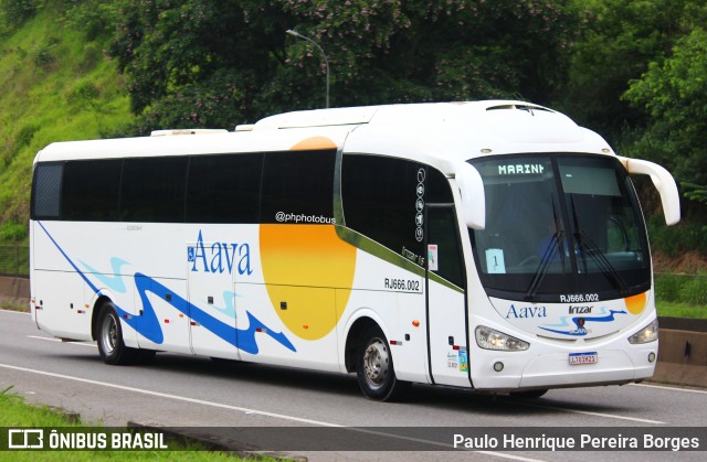 Aava RJ 666.002 na cidade de Piraí, Rio de Janeiro, Brasil, por Paulo Henrique Pereira Borges. ID da foto: 11866072.