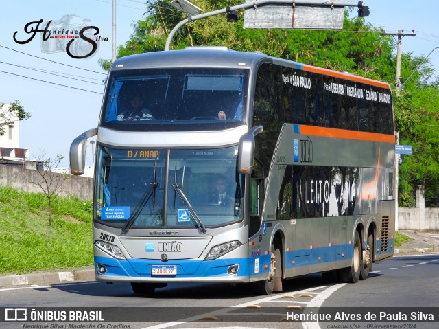 Expresso União 20078 na cidade de Campinas, São Paulo, Brasil, por Henrique Alves de Paula Silva. ID da foto: 11865402.