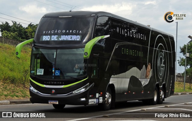 Viação Garcia 87019 na cidade de Campinas, São Paulo, Brasil, por Felipe Rhis Elias. ID da foto: 11866252.