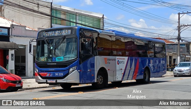 Vipol Transportes Rodoviários - TIPBUS - Transportes Intermunicipal 36.229 na cidade de São Paulo, São Paulo, Brasil, por Alex Marques. ID da foto: 11864086.