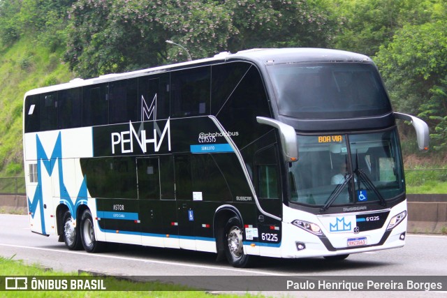 Empresa de Ônibus Nossa Senhora da Penha 61225 na cidade de Piraí, Rio de Janeiro, Brasil, por Paulo Henrique Pereira Borges. ID da foto: 11866049.