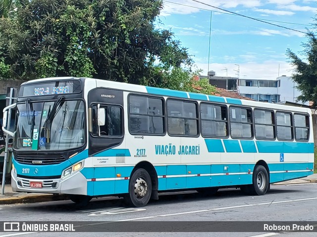 Viação Jacareí 2177 na cidade de Jacareí, São Paulo, Brasil, por Robson Prado. Número da foto: #11866486.