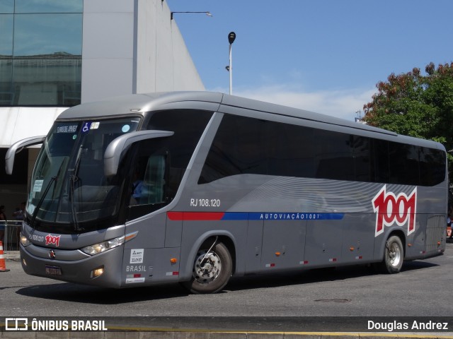 Auto Viação 1001 RJ 108.120 na cidade de Rio de Janeiro, Rio de Janeiro, Brasil, por Douglas Andrez. Número da foto: #11864334.
