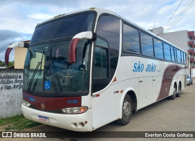 São João Turismo 9100 na cidade de Piúma, Espírito Santo, Brasil, por Everton Costa Goltara. Número da foto: #11864890.