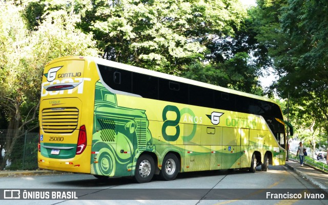 Empresa Gontijo de Transportes 25080 na cidade de São Paulo, São Paulo, Brasil, por Francisco Ivano. ID da foto: 11866825.