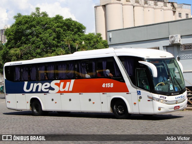 Unesul de Transportes 4158 na cidade de Caxias do Sul, Rio Grande do Sul, Brasil, por João Victor. ID da foto: 11866773.