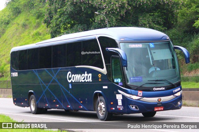 Viação Cometa 719589 na cidade de Piraí, Rio de Janeiro, Brasil, por Paulo Henrique Pereira Borges. Número da foto: #11866067.