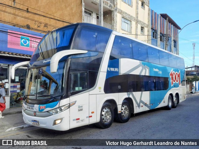 Auto Viação 1001 RJ 108.593 na cidade de Macaé, Rio de Janeiro, Brasil, por Victor Hugo Gerhardt Leandro de Nantes. ID da foto: 11867343.