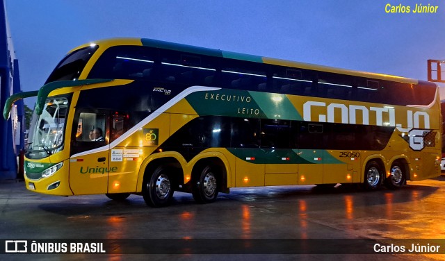 Empresa Gontijo de Transportes 25050 na cidade de Goiânia, Goiás, Brasil, por Carlos Júnior. Número da foto: #11867187.