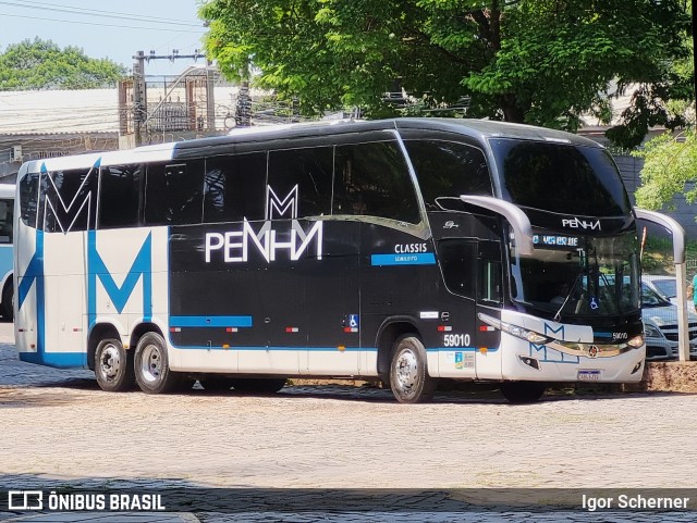 Empresa de Ônibus Nossa Senhora da Penha 59010 na cidade de Lajeado, Rio Grande do Sul, Brasil, por Igor Scherner. ID da foto: 11867823.