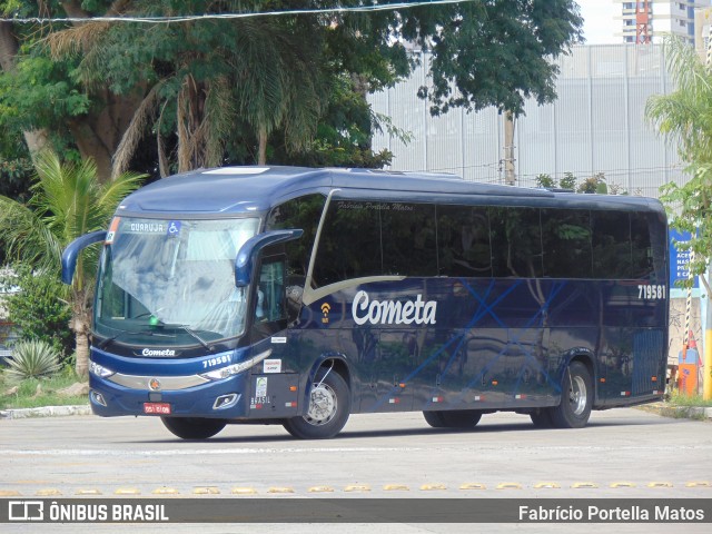 Viação Cometa 719581 na cidade de Santo André, São Paulo, Brasil, por Fabrício Portella Matos. ID da foto: 11868123.