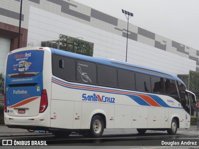 VUSC - Viação União Santa Cruz 4120 na cidade de Balneário Camboriú, Santa Catarina, Brasil, por Douglas Andrez. Número da foto: #11869262.