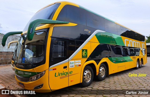 Empresa Gontijo de Transportes 25055 na cidade de Goiânia, Goiás, Brasil, por Carlos Júnior. ID da foto: 11867161.