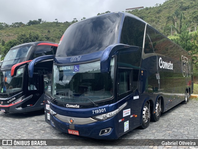 Viação Cometa 719301 na cidade de Juiz de Fora, Minas Gerais, Brasil, por Gabriel Oliveira. ID da foto: 11868398.