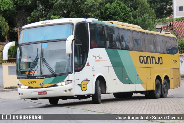 Empresa Gontijo de Transportes 17135 na cidade de Resende, Rio de Janeiro, Brasil, por José Augusto de Souza Oliveira. ID da foto: 11868992.