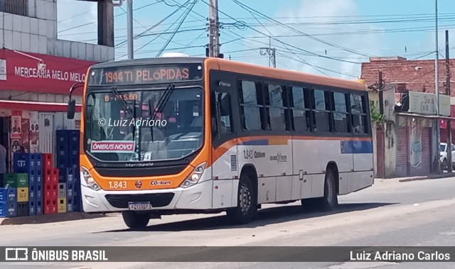 Rodotur Turismo 1.843 na cidade de Paulista, Pernambuco, Brasil, por Luiz Adriano Carlos. Número da foto: #11867281.