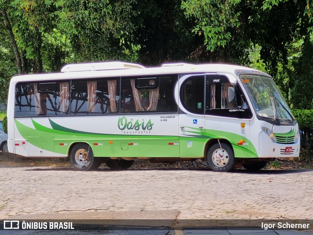 Transportes Oásis 55 na cidade de Lajeado, Rio Grande do Sul, Brasil, por Igor Scherner. ID da foto: 11867723.