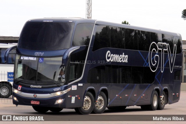 Viação Cometa 17321 na cidade de Curitiba, Paraná, Brasil, por Matheus Ribas. Número da foto: #11868569.