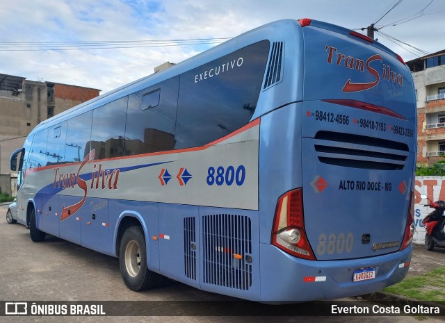 TranSilva Turismo 8800 na cidade de Piúma, Espírito Santo, Brasil, por Everton Costa Goltara. Número da foto: #11867404.