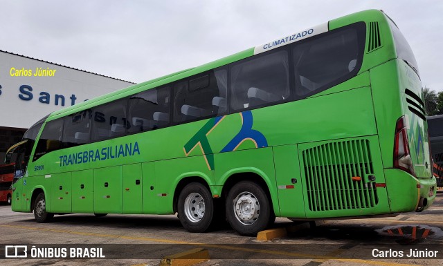 Transbrasiliana Transportes e Turismo 50901 na cidade de Goiânia, Goiás, Brasil, por Carlos Júnior. Número da foto: #11867134.