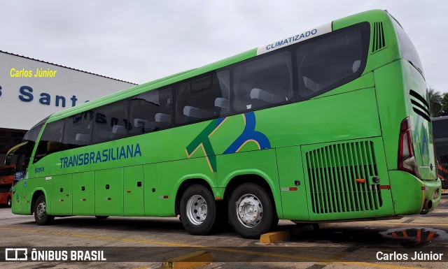 Transbrasiliana Transportes e Turismo 50901 na cidade de Goiânia, Goiás, Brasil, por Carlos Júnior. ID da foto: 11867134.