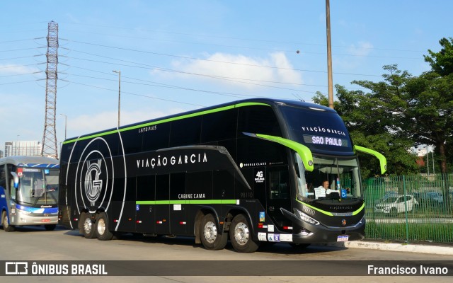 Viação Garcia 98110 na cidade de São Paulo, São Paulo, Brasil, por Francisco Ivano. Número da foto: #11867824.