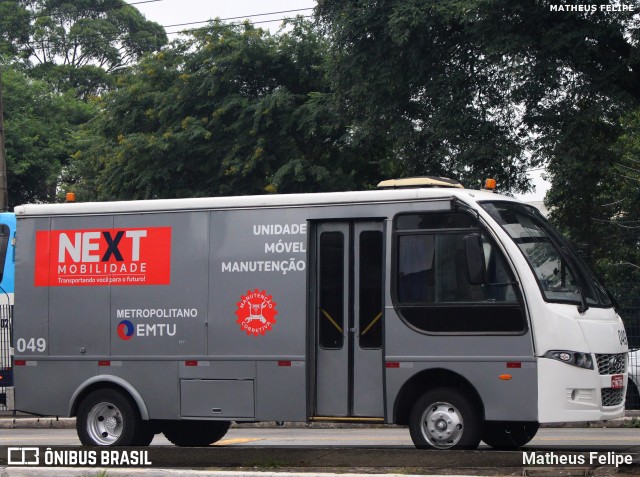 Next Mobilidade - ABC Sistema de Transporte 049 na cidade de São Paulo, São Paulo, Brasil, por Matheus Felipe. ID da foto: 11869127.