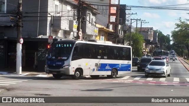 Transcooper > Norte Buss 2 6332 na cidade de São Paulo, São Paulo, Brasil, por Roberto Teixeira. ID da foto: 11868353.