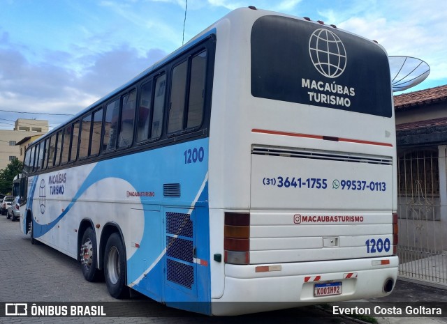 Macaúbas Turismo 1200 na cidade de Piúma, Espírito Santo, Brasil, por Everton Costa Goltara. Número da foto: #11869658.