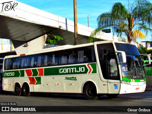 Empresa Gontijo de Transportes 21050 na cidade de Belo Horizonte, Minas Gerais, Brasil, por César Ônibus. ID da foto: 11871558.