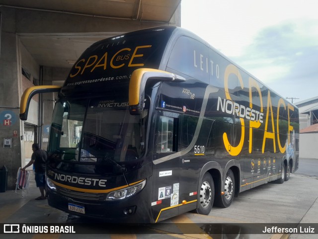 Expresso Nordeste 5610 na cidade de Limeira, São Paulo, Brasil, por Jefferson Luiz. Número da foto: #11869633.
