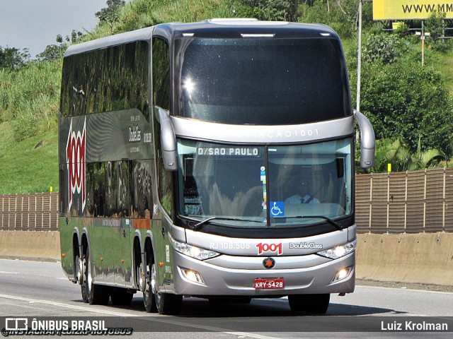 Auto Viação 1001 RJ 108.508 na cidade de Aparecida, São Paulo, Brasil, por Luiz Krolman. Número da foto: #11870417.