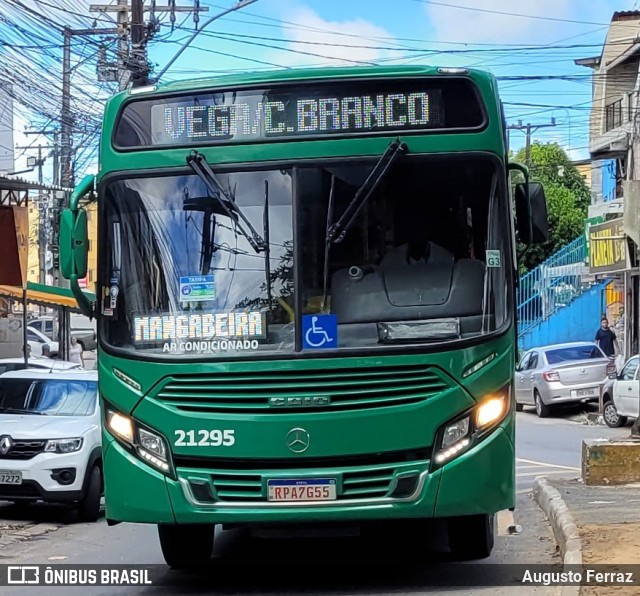 OT Trans - Ótima Salvador Transportes 21295 na cidade de Salvador, Bahia, Brasil, por Augusto Ferraz. Número da foto: #11871229.