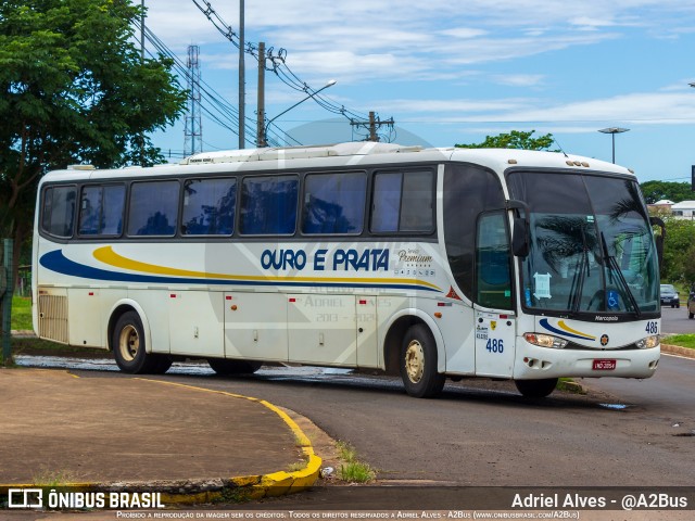 Viação Ouro e Prata 486 na cidade de Campo Grande, Mato Grosso do Sul, Brasil, por Adriel Alves - @A2Bus. ID da foto: 11870770.