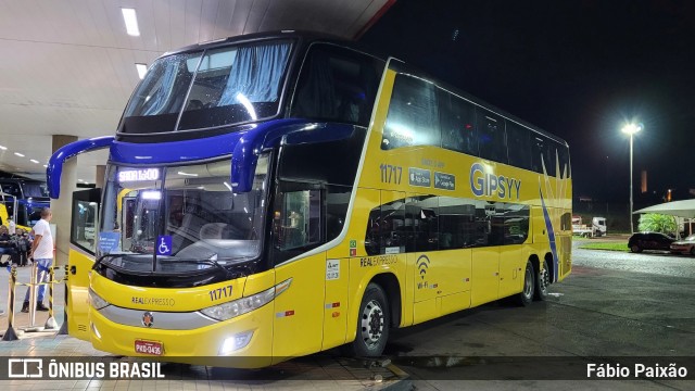 Real Expresso 11717 na cidade de Uberaba, Minas Gerais, Brasil, por Fábio Paixão. ID da foto: 11869468.