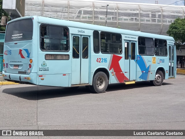 Auto Viação Dragão do Mar 42316 na cidade de Fortaleza, Ceará, Brasil, por Lucas Caetano. Número da foto: #11869711.