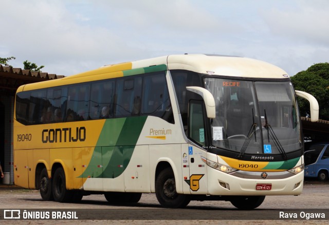 Empresa Gontijo de Transportes 19040 na cidade de Vitória da Conquista, Bahia, Brasil, por Rava Ogawa. Número da foto: #11870244.