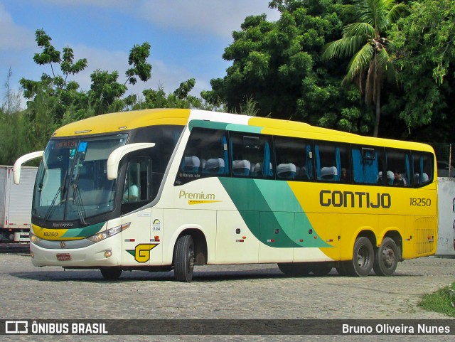 Empresa Gontijo de Transportes 18250 na cidade de Fortaleza, Ceará, Brasil, por Bruno Oliveira Nunes. Número da foto: #11871030.