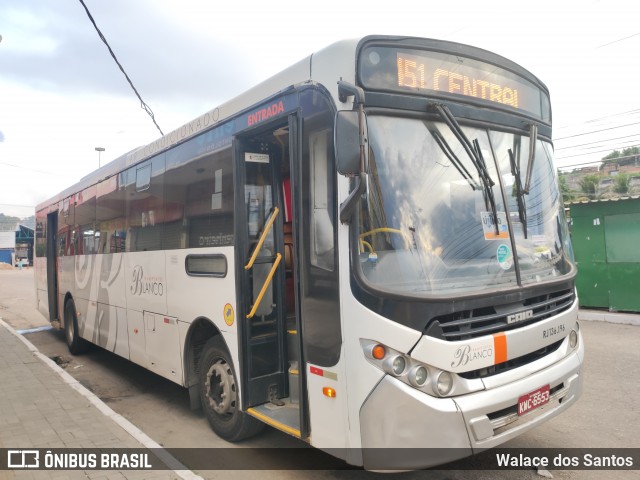 Transportes Blanco RJ 136.196 na cidade de Japeri, Rio de Janeiro, Brasil, por Walace dos Santos. ID da foto: 11869428.