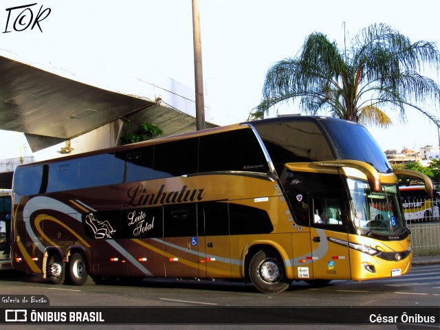 Linhatur Turismo e Fretamento 8020 na cidade de Belo Horizonte, Minas Gerais, Brasil, por César Ônibus. Número da foto: #11871555.