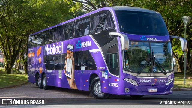 Empresa de Ônibus Nossa Senhora da Penha 62005 na cidade de Joinville, Santa Catarina, Brasil, por Vinicius Petris. ID da foto: 11871091.