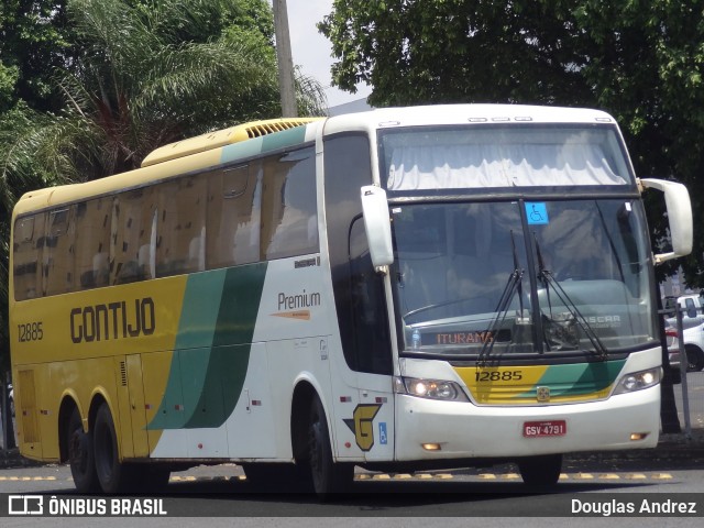 Empresa Gontijo de Transportes 12885 na cidade de Uberaba, Minas Gerais, Brasil, por Douglas Andrez. ID da foto: 11873528.