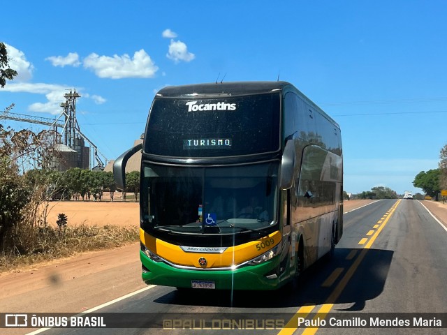 Tocantins Transportes e Turismo 5009 na cidade de Gurupi, Tocantins, Brasil, por Paulo Camillo Mendes Maria. ID da foto: 11873065.