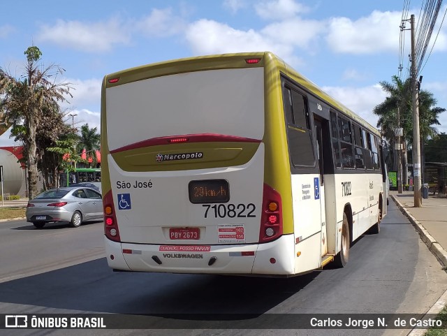 Expresso São José 710822 na cidade de Brasília, Distrito Federal, Brasil, por Carlos Jorge N.  de Castro. ID da foto: 11873016.