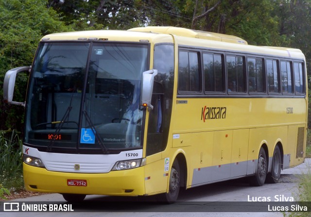 Kaissara - Viação Caiçara 15700 na cidade de Recife, Pernambuco, Brasil, por Lucas Silva. Número da foto: #11874090.