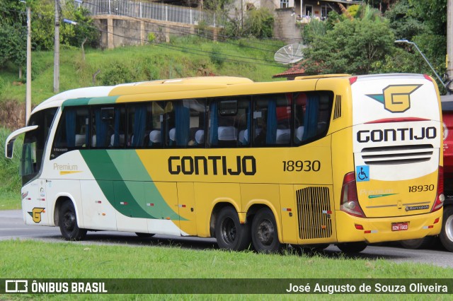 Empresa Gontijo de Transportes 18930 na cidade de Barra do Piraí, Rio de Janeiro, Brasil, por José Augusto de Souza Oliveira. ID da foto: 11874316.