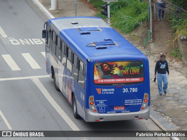 Empresa de Ônibus Vila Galvão 30.780 na cidade de São Paulo, São Paulo, Brasil, por Fabrício Portella Matos. ID da foto: 11873138.