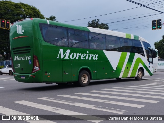 Empresa de Transportes e Turismo Moreira 2255 na cidade de Goiânia, Goiás, Brasil, por Carlos Daniel Moreira Batista. ID da foto: 11872360.